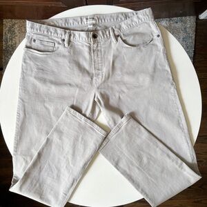 Todd Snyder Men’s Slim Fit 5 Pocket Jeans 36x34 Gray